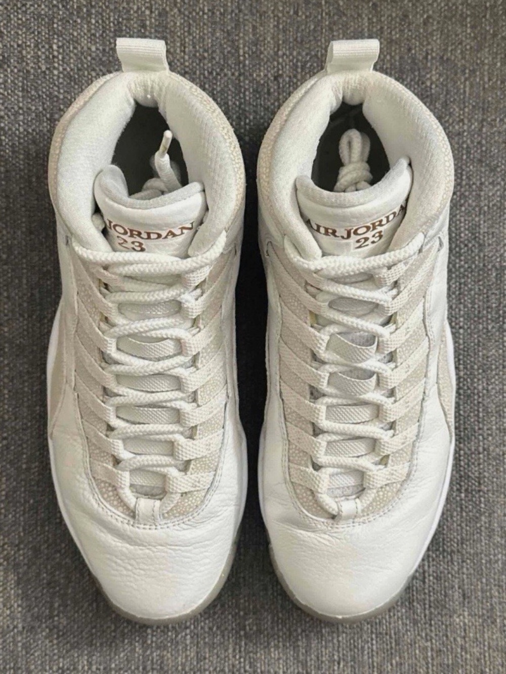 Jordan 10 Retro Drake OVO White Men's Sneakers